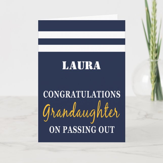 Gratulerar om enhetlig marin i Parad Kort (Framsida)