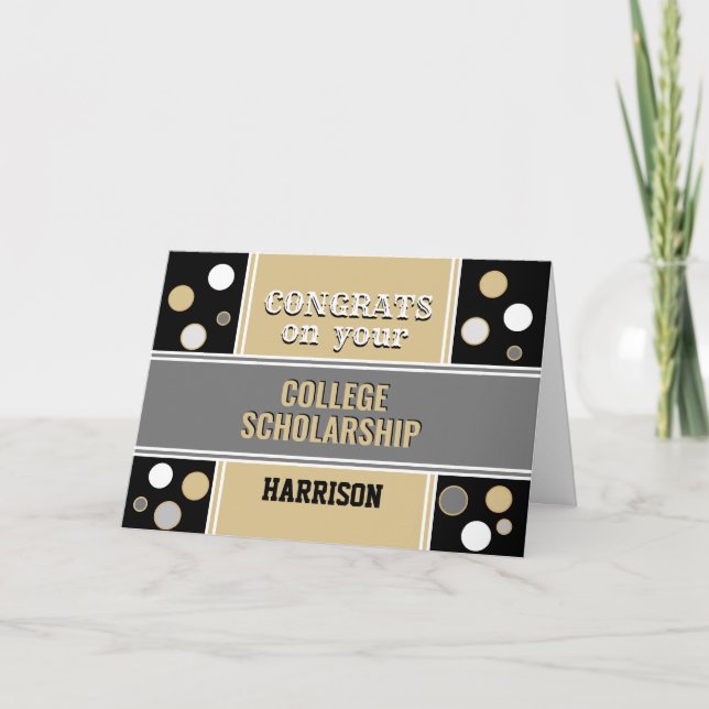 Gratulerar på akademins stilkort! Kort (Framsida)