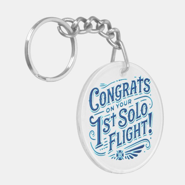 Gratulerar på din första Solo-flygning (Vänstra Framsidan)