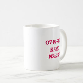 Gratulerar på din första Solo-flygning Kaffemugg