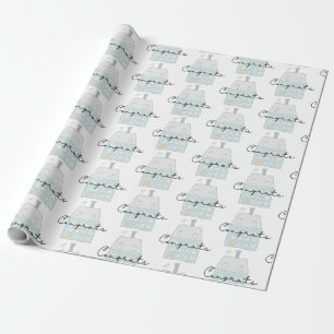 Gratulerar på din nya Papper för hemmet Presentpapper