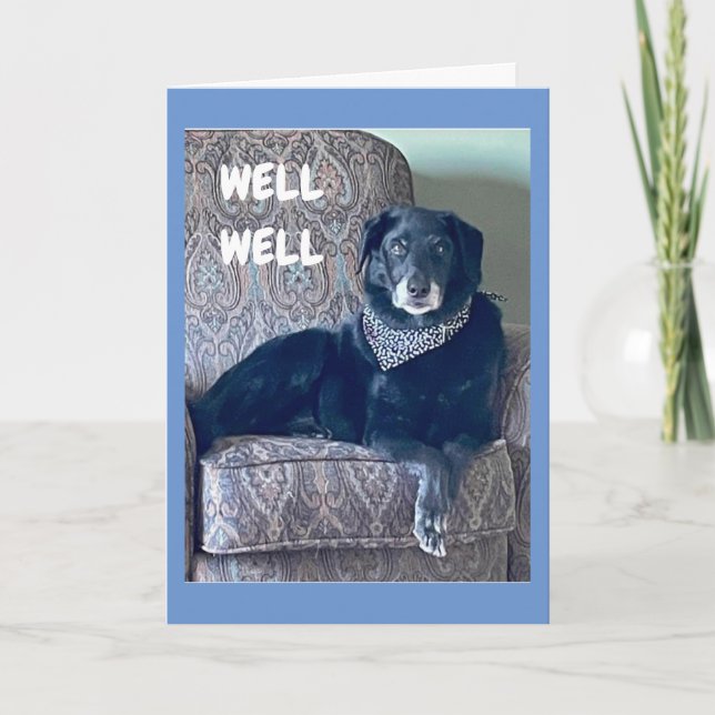 GRATULERAR PÅ **DIN NYA PUPPY** KORT (Framsida)