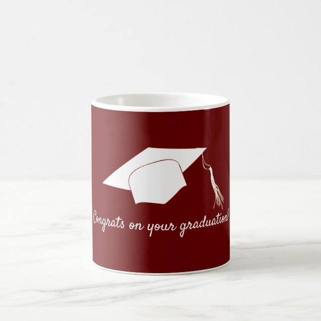 Gratulerar på studenten kaffemugg (Center)