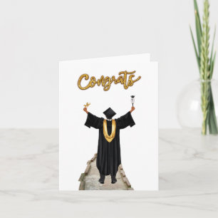 Gratulerar på Studenten Kort
