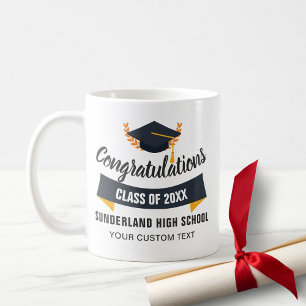 Gratulerar studenten-klass i 20XX-Anpassningsbarna Kaffemugg