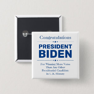 Gratulerar talman Biden mest röstad kandidat Knapp