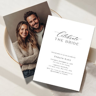 Gratulerar till Bride Budget Möhippa Photo Inbjudningar