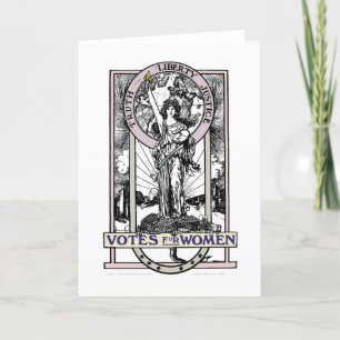 Gratulerar till det nittonde ändringsförslaget - 1 kort