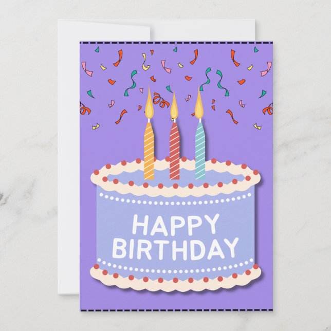 Gratulerar till din dag meddelande (Framsida)