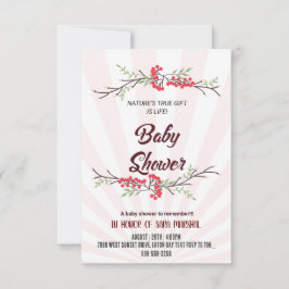 Gratulerar till din lilla Miracles ankomst! Inbjudningar