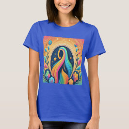 Gratulerar till hennes styrka Kvinnors grundläggan T Shirt