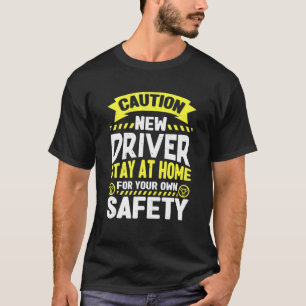 Gratulerar till körkortslyckan för testning av n t shirt