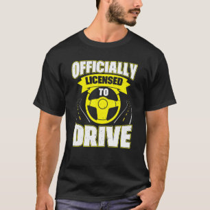 Gratulerar till körkortslyckan för testning av nya t shirt