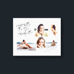 gratulerar till multifotoarbetsytan i student canvastryck<br><div class="desc">Vattenfärg gratulerar för student multifoto-kanvastrycket. Perfekt studenten-gåvan. En del av en samling.</div>