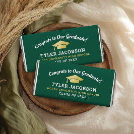 Gratulerar till vår Student Grönt och Guld Anpassn