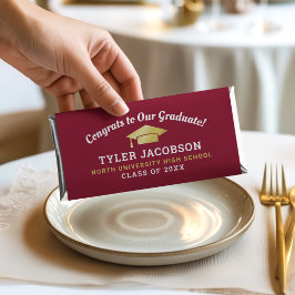 Gratulerar till vår Student Röda och Guld Anpassni