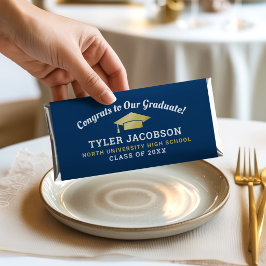 Gratulerar till vår Student Svarta och Guld Anpass