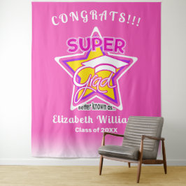 Gratulerar Toppen Grad Rosa-redigerbar text