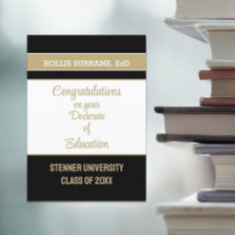 Gratulerar! Utbildningskort Kort