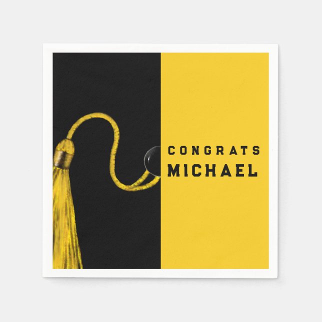 Gratulerara blöjor för kreativets Studentfest Pappersservett (Framsidan)