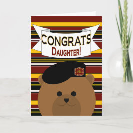 Gratulerara dotterarmén Hero Kort
