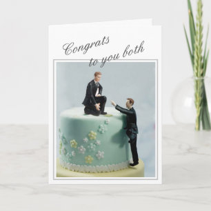 Gratulerara för er båda - Gay Kort
