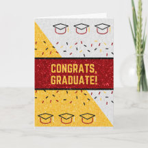 Gratulerara Glitter Studenten