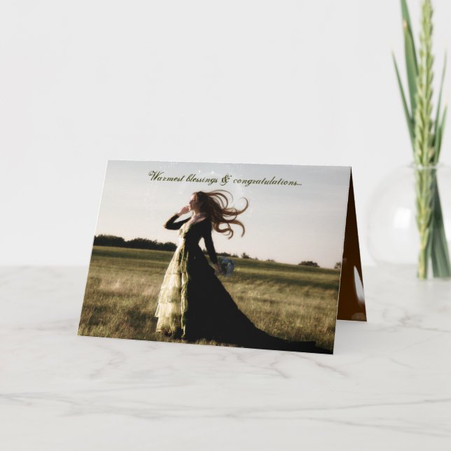 Gratulerara Handfasting Kort (Framsida)