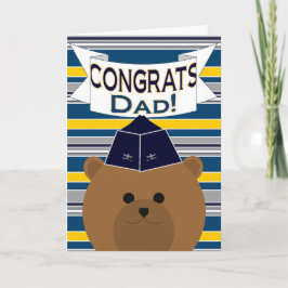 Gratulerara - Luft-styrkan - Pappa/Far Kort