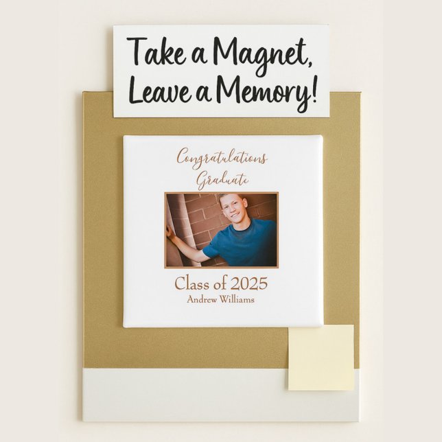 Gratulerara Student-klass för 20XX-foto Magnet (Skapare uppladdad)