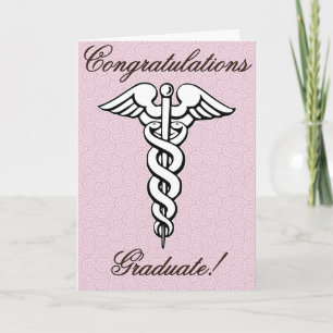 Gratulerara, Student, medicinska Fält Kort