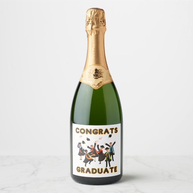 Gratulerara Student Sparkling Vin Labe (Framsida)