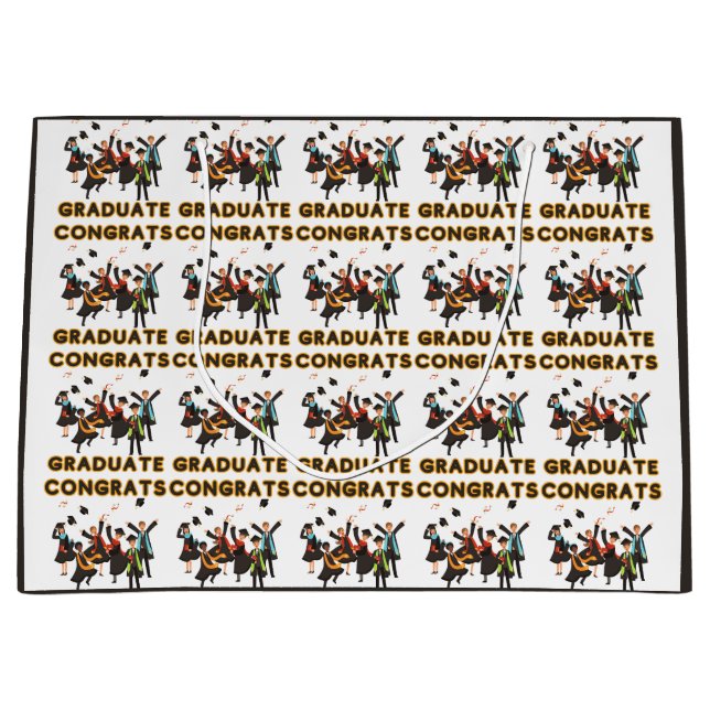 Gratulerara Student-stora presentsäck (Framsidan)