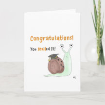 Gratulerara Studenten har du sparkat det kortet