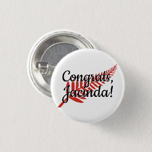 Gratulerarare, Jacinda! Anpassningsbar Text och F Knapp