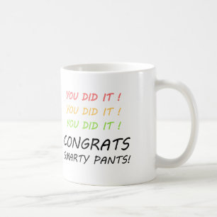Gratulerarare Smarty Byxor Studenten Mugg