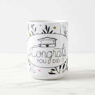 Gratulerart att du gjorde det! kaffemugg