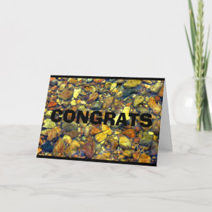 Gratulerart - dig sten! kort
