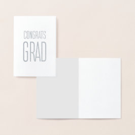 Gratulerart Grad Foil Card Folierat Kort