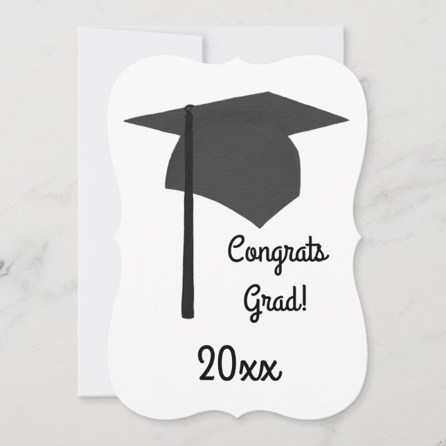Gratulerart Grad, Personlig Studenten-kort (Framsida)