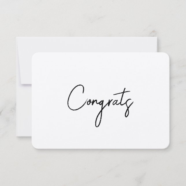 Gratulerart Homeowner-inlämningskort Inbjudningar (Framsida)