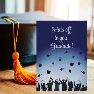 Gratulerart kort för roligt Studenten