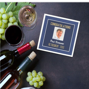 Gratulerart! Photo Pension Napkin Pappersservett