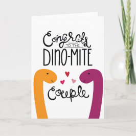 Gratulerart till doino-Mite par-kortet Kort
