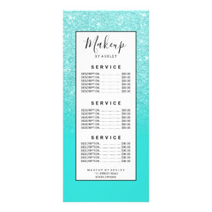 Gråturkos glitter ombre-gradient-sparkler reklamkort