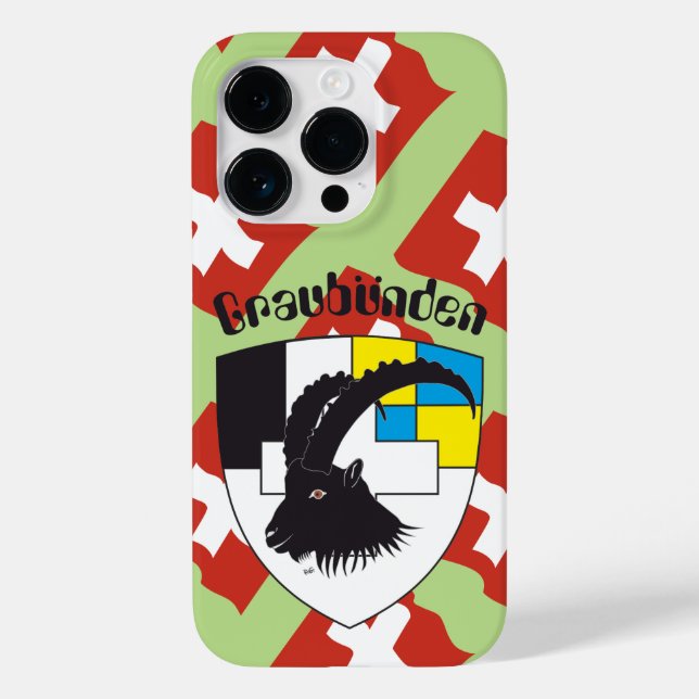 Graubünden Grischun Grigioni Appel iPhone Hüllen (Baksida)