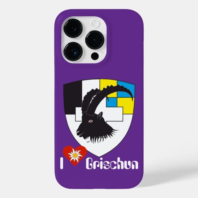 Graubünden Grischun Grigioni Appel iPhone Hüllen (Baksida)