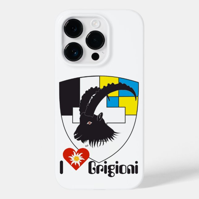 Graubünden Grischun Grigioni Appel iPhone Hüllen (Baksida)