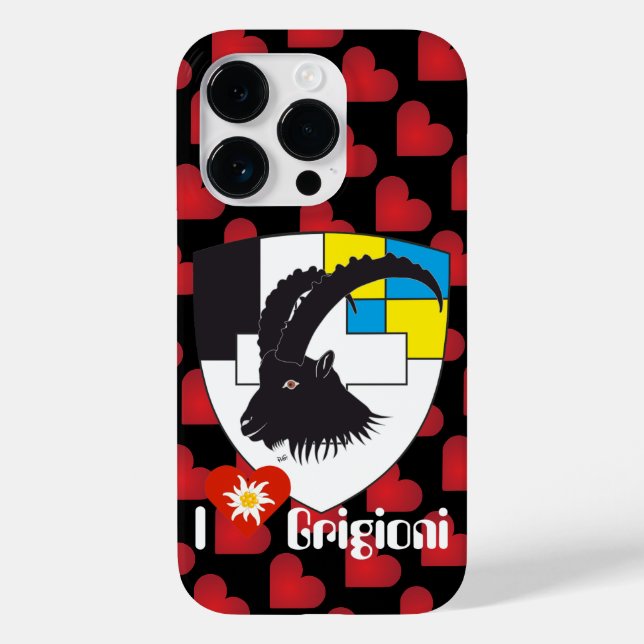 Graubünden Grischun Grigioni Appel iPhone Hüllen (Baksida)