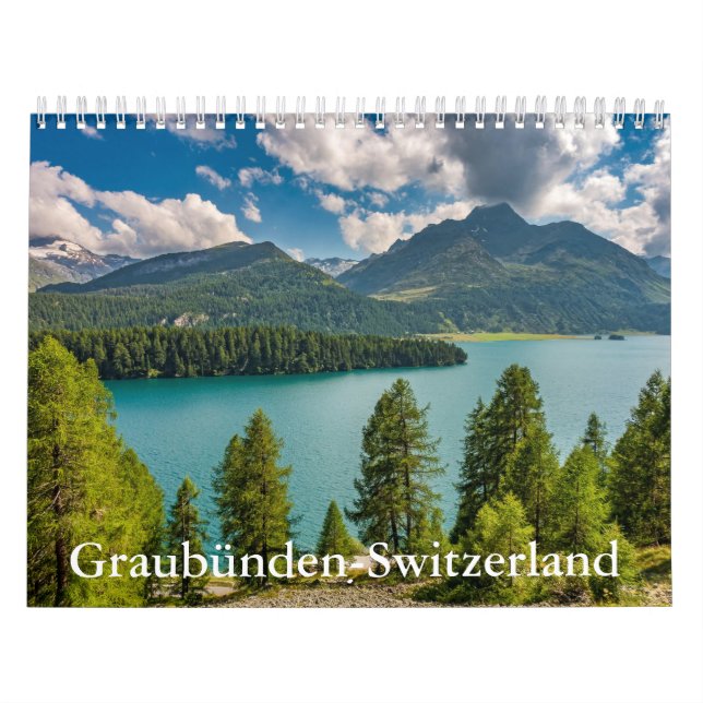 Graubünden-Schweiz-kalender Kalender (Omslag)